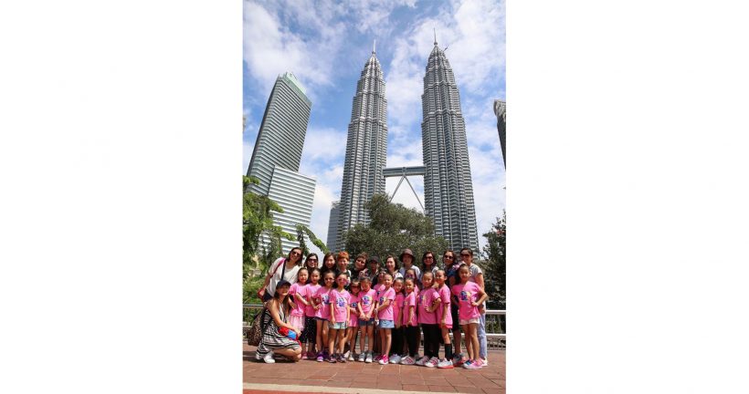 參觀吉隆坡著名景點-雙子塔。